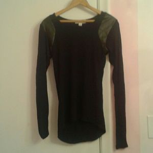Nicki Minaj long sleeve black shirt